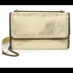 Stella McCartney Falabella metallic shoulder bag